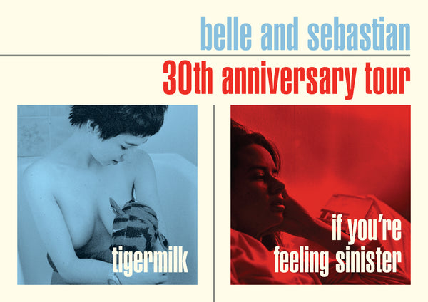 Belle & Sebastian 30th Anniversary Tour A2 Poster – Belle and