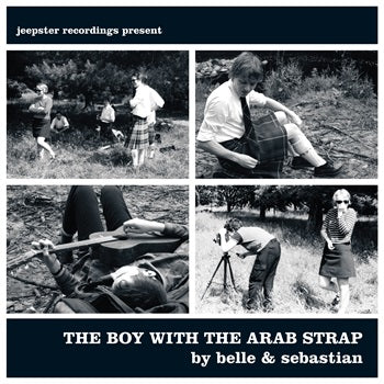 Belle and  Sebastian ‘THE BOY WITH THE ARAB STRAP’ 25th Anniversary Limited Clear Blue Vinyl & Art Print