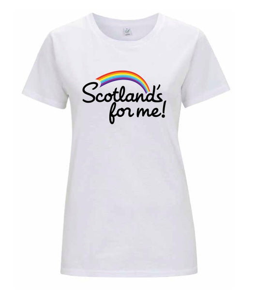 Ladies 'Scotland's For Me' t-shirt