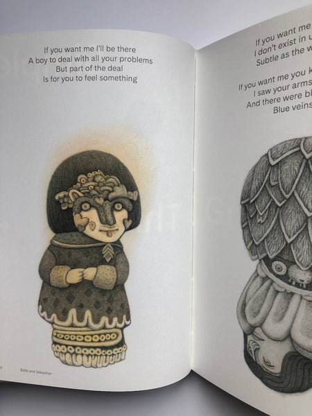 Belle and Sebastian Illustrated Lyrics Book - Merch Edition