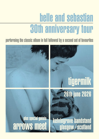 Glasgow 30th Anniversary Tour Poster - Tigermilk