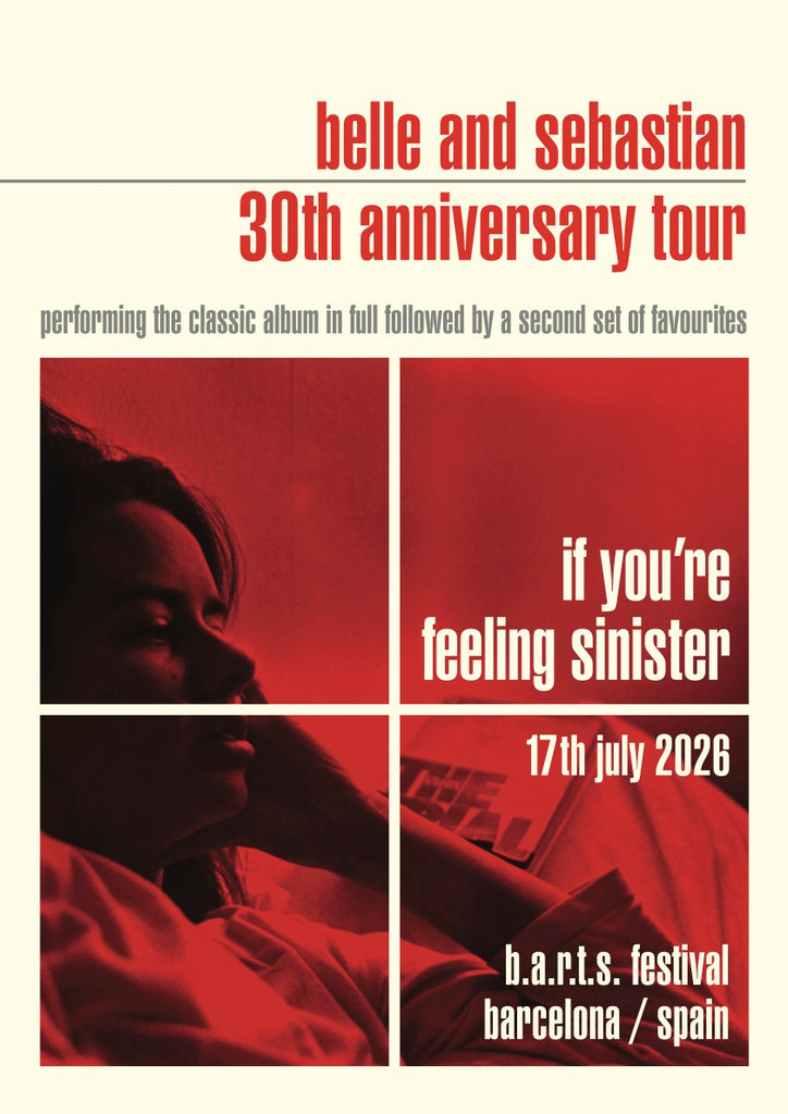 Barcelona 30th Anniversary Tour Poster - If You're Feeling Sinister