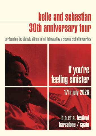 Barcelona 30th Anniversary Tour Poster - If You're Feeling Sinister