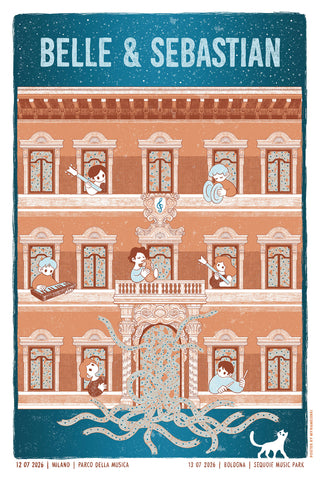 Milan & Bologna Show Poster - If You're Feeling Sinister