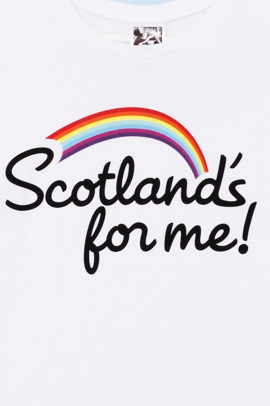 'Scotland's For Me' White t-shirt