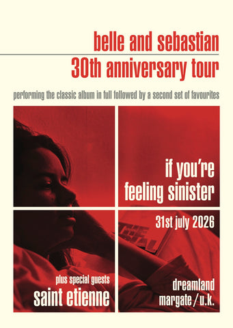 Margate Dreamland 30th Anniversary Tour Poster - If You're Feeling Sinister