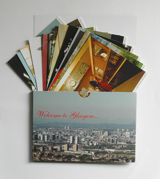 Postcard Set 'Toast to Glasgow'