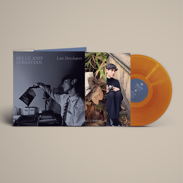 * signed * Late Developers,  Limited Edition, Clear Orange Vinyl LP